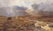 Louis bosworth hurt On Rannoch Moor (mk37) oil painting